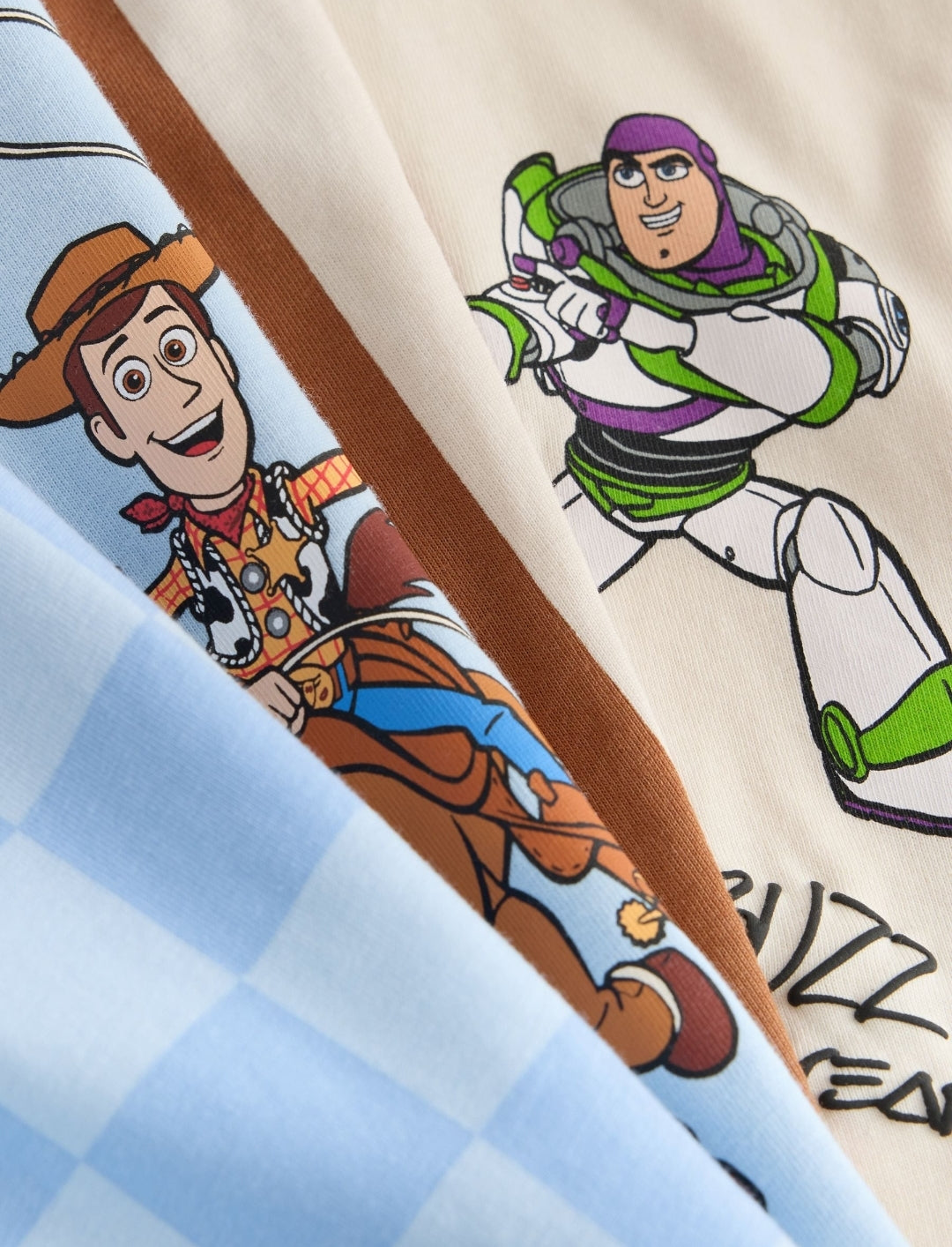 Blue/Ecru Toy Story Oversized Pyjamas 2 Pack