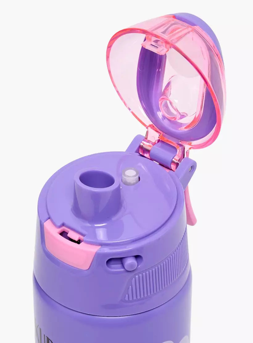 Sanrio Kuromi Print Stainless Steel Water Bottle with Spout and Handle