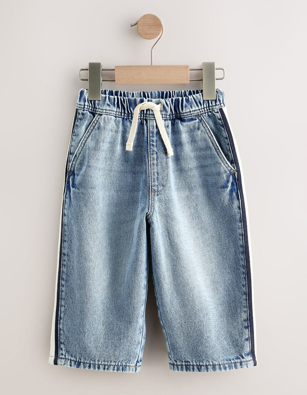 Light Blue Side Stripe Wide Fit
Jeans