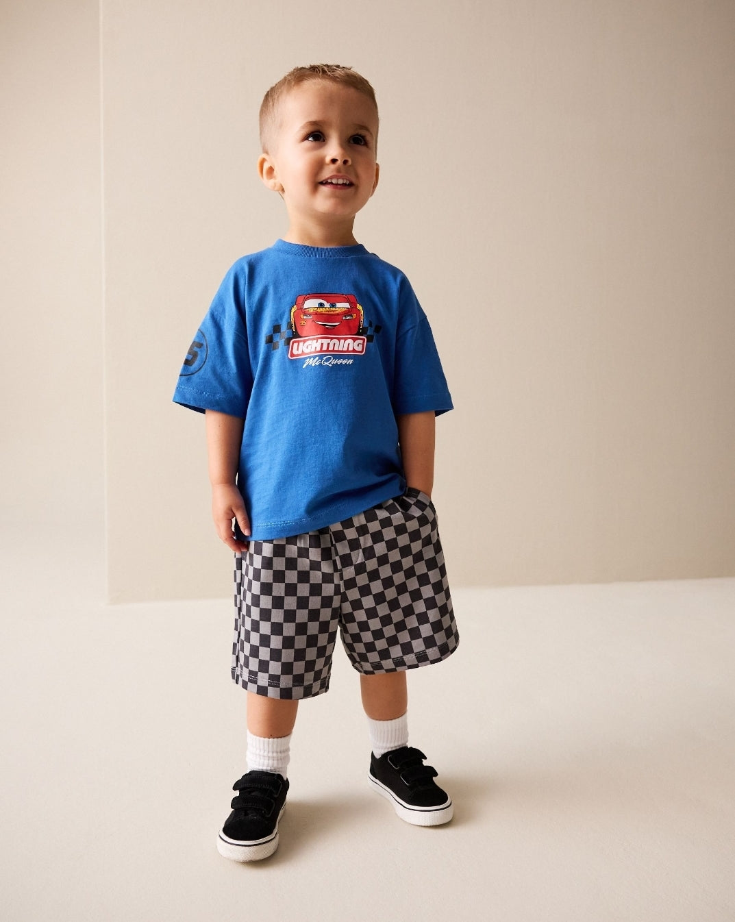 Blue Disney Cars T-Shirt and Shorts Set