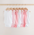 Pink/White 7 Pack Essential Vest
Baby Bodysuits