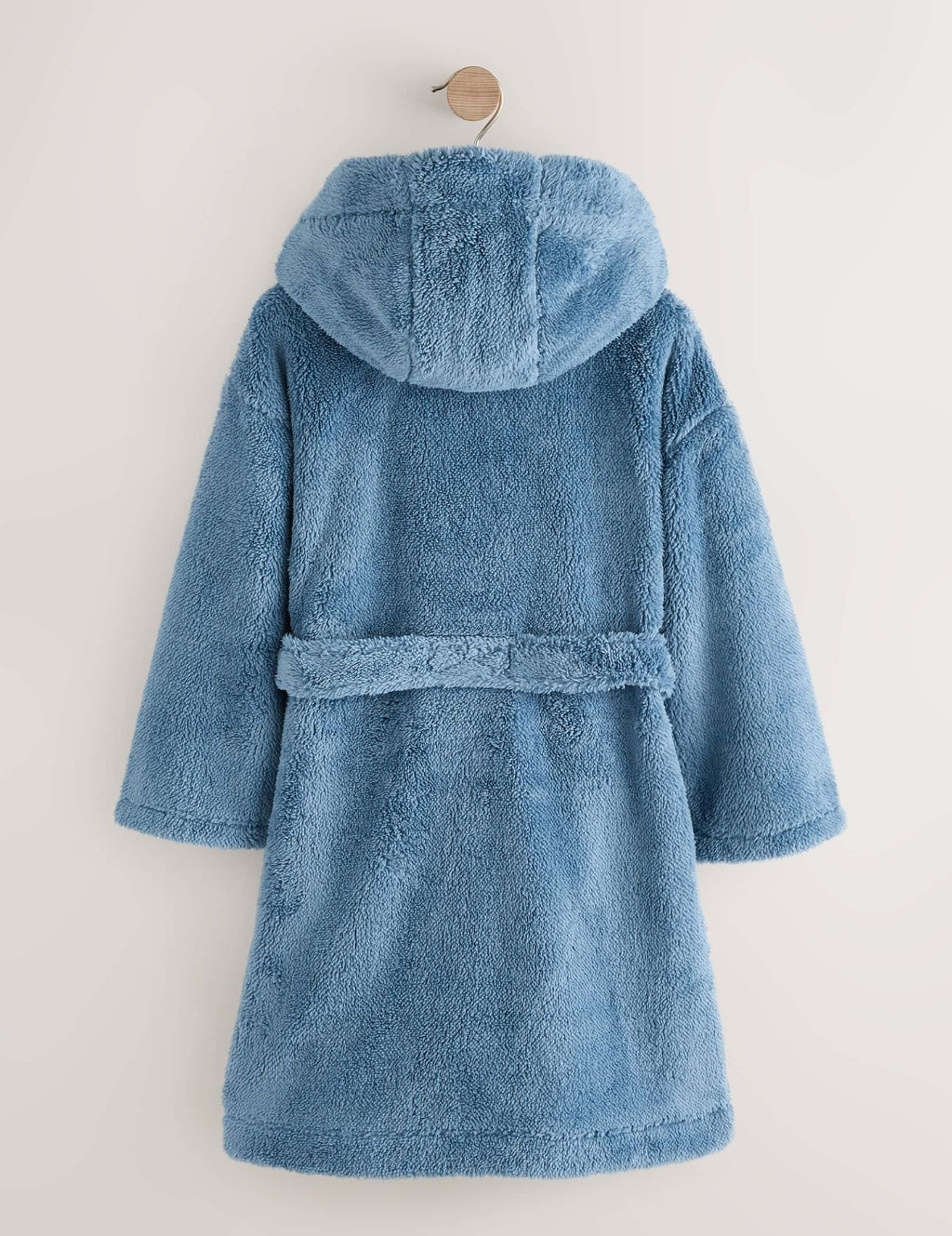 Denim Bright Blue Fleece Robe