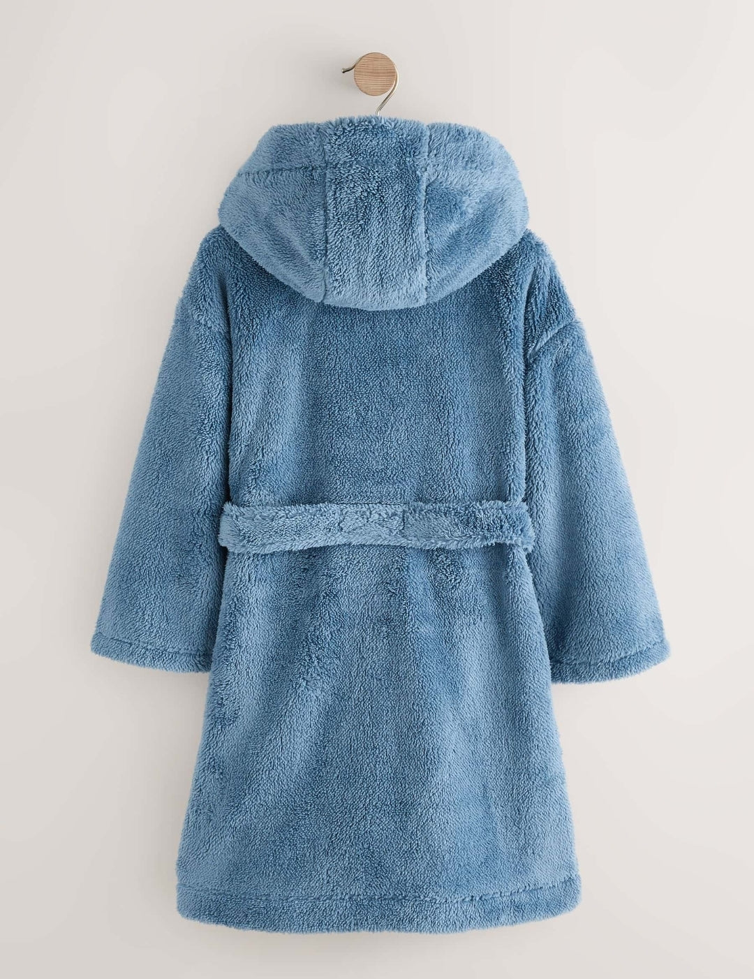 Denim Bright Blue Fleece Robe