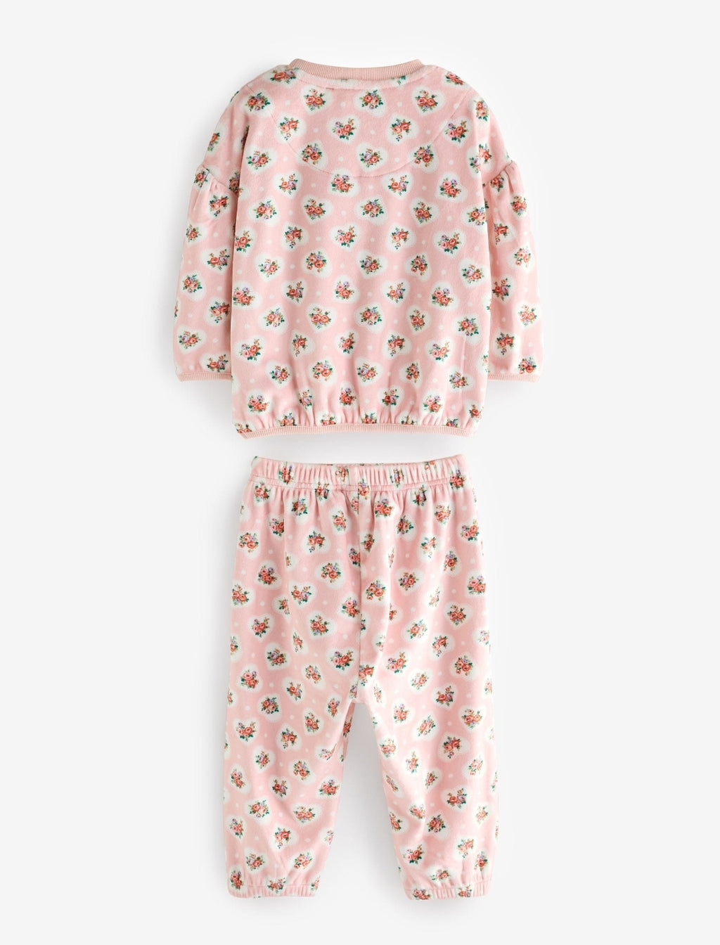 Pink Cath Kidston Cosy Fleece Pyjamas