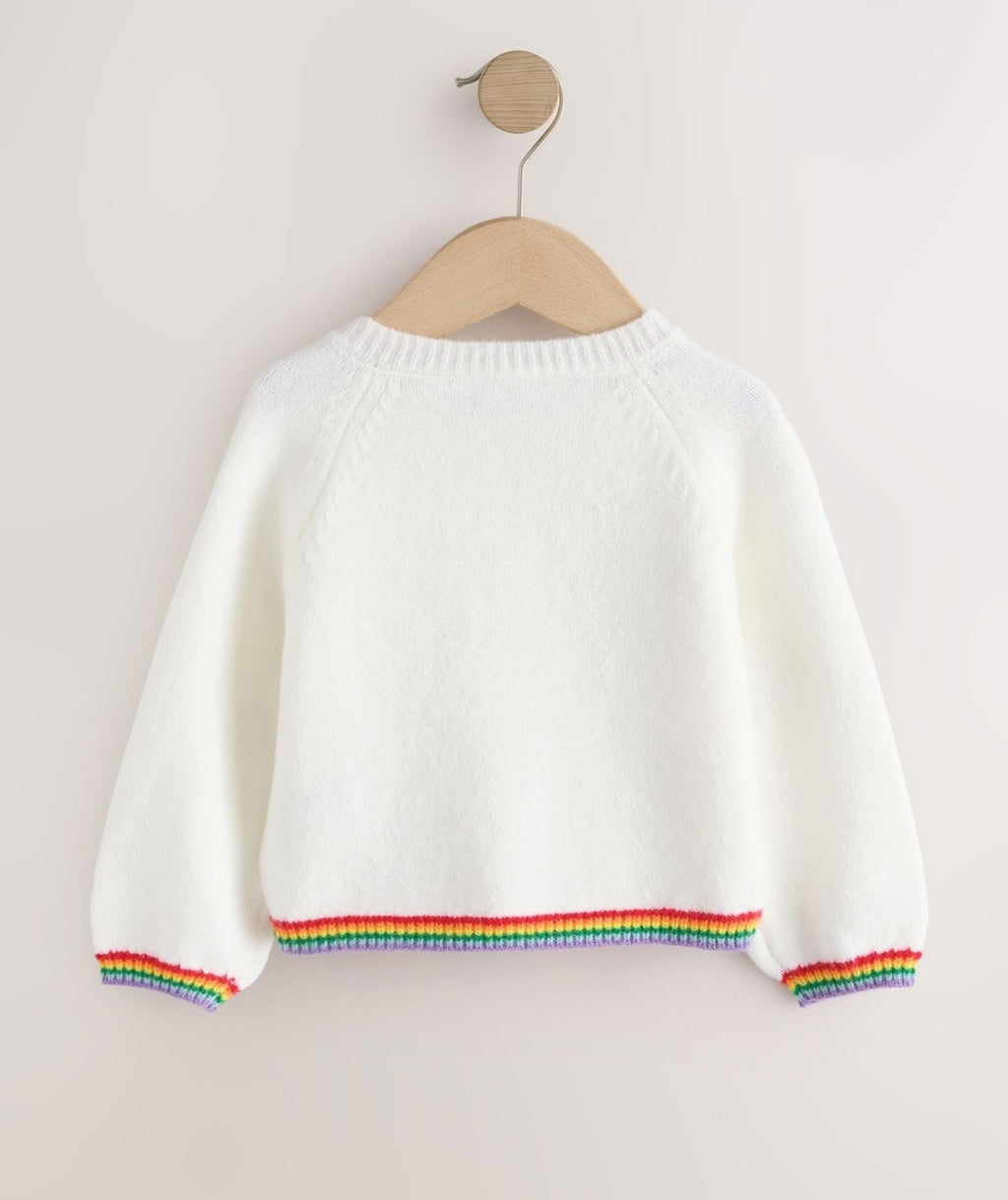 Rainbow Badge Cardigan