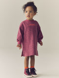 Pink Animal Print Long Sleeve
Sweat Dress