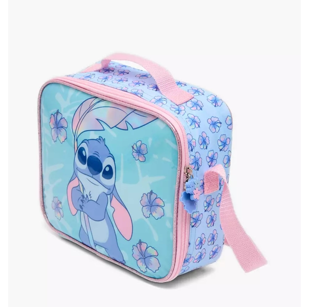 Disney Stitch Print 5-Piece School Trolley Bag Set 16 inches