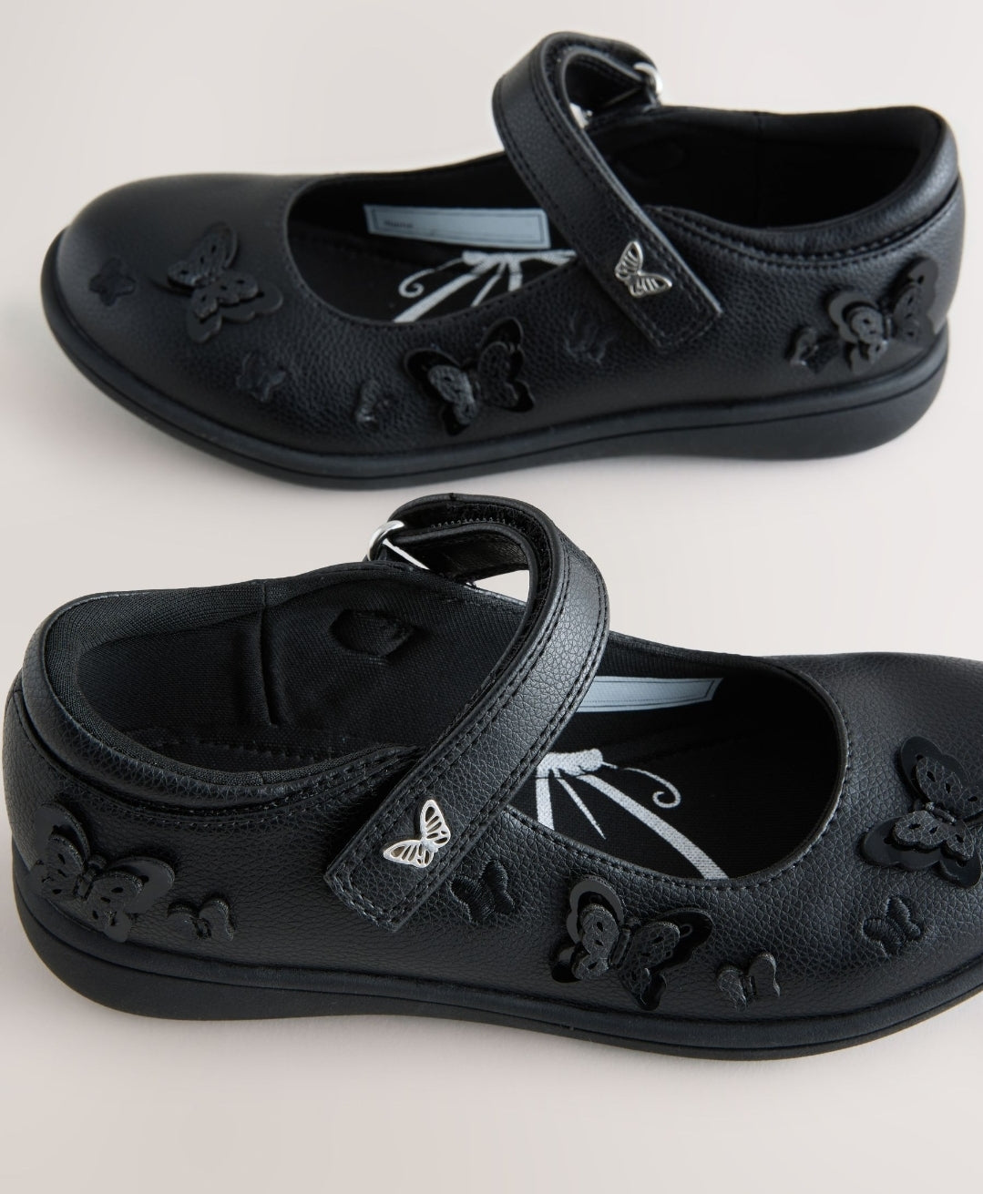 Black Matt Standard Fit (F) School
Junior Butterfly Mary Jane Shoes