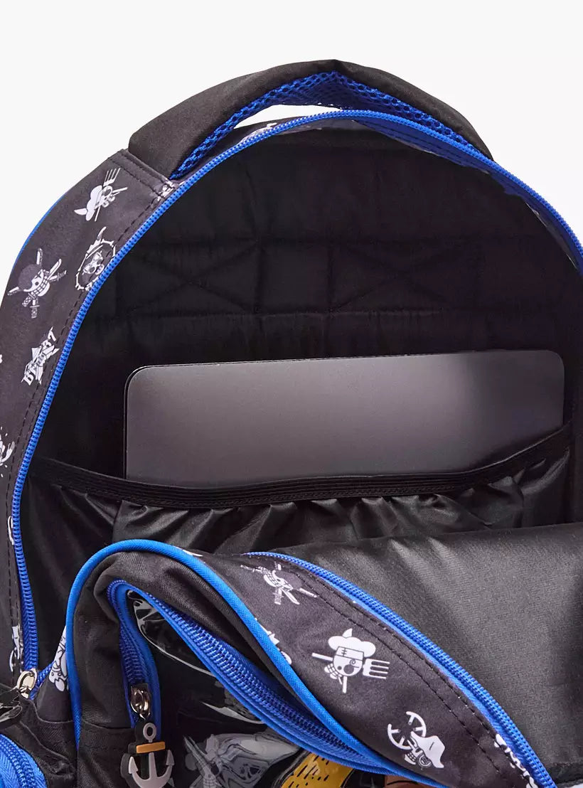Toei Animation Printed 5-Piece School Backpack Set  16 inches