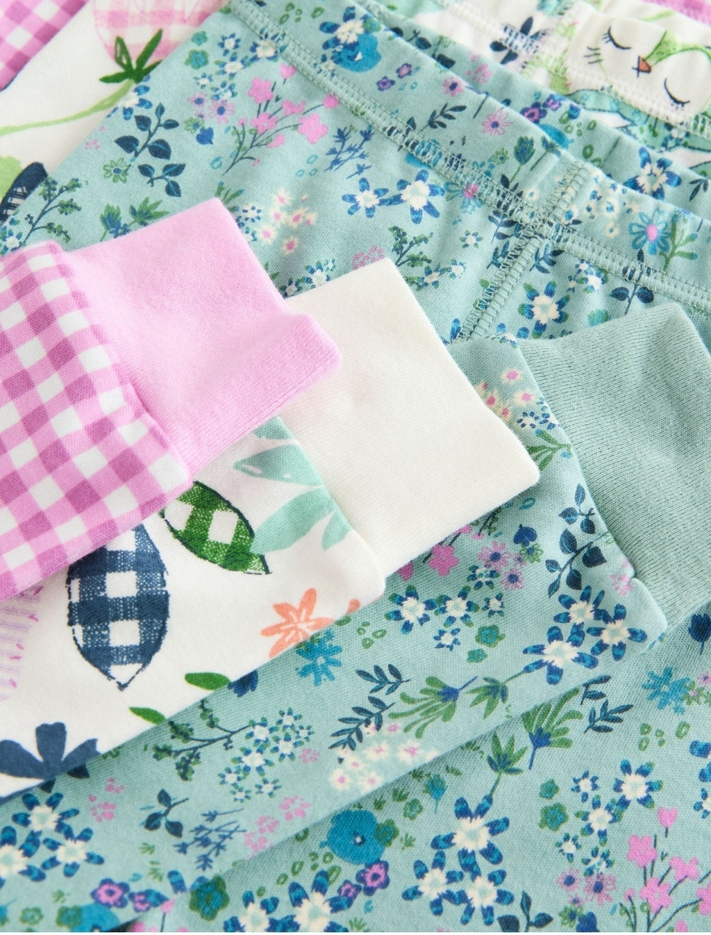 Purple/Green bunny Snuggle
Pyjamas 3 Pack