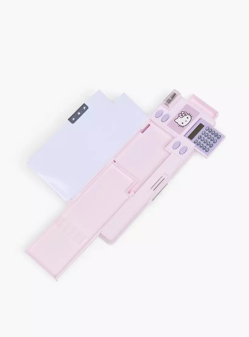Sanrio Hello Kitty Print Pencil Case with Calculator