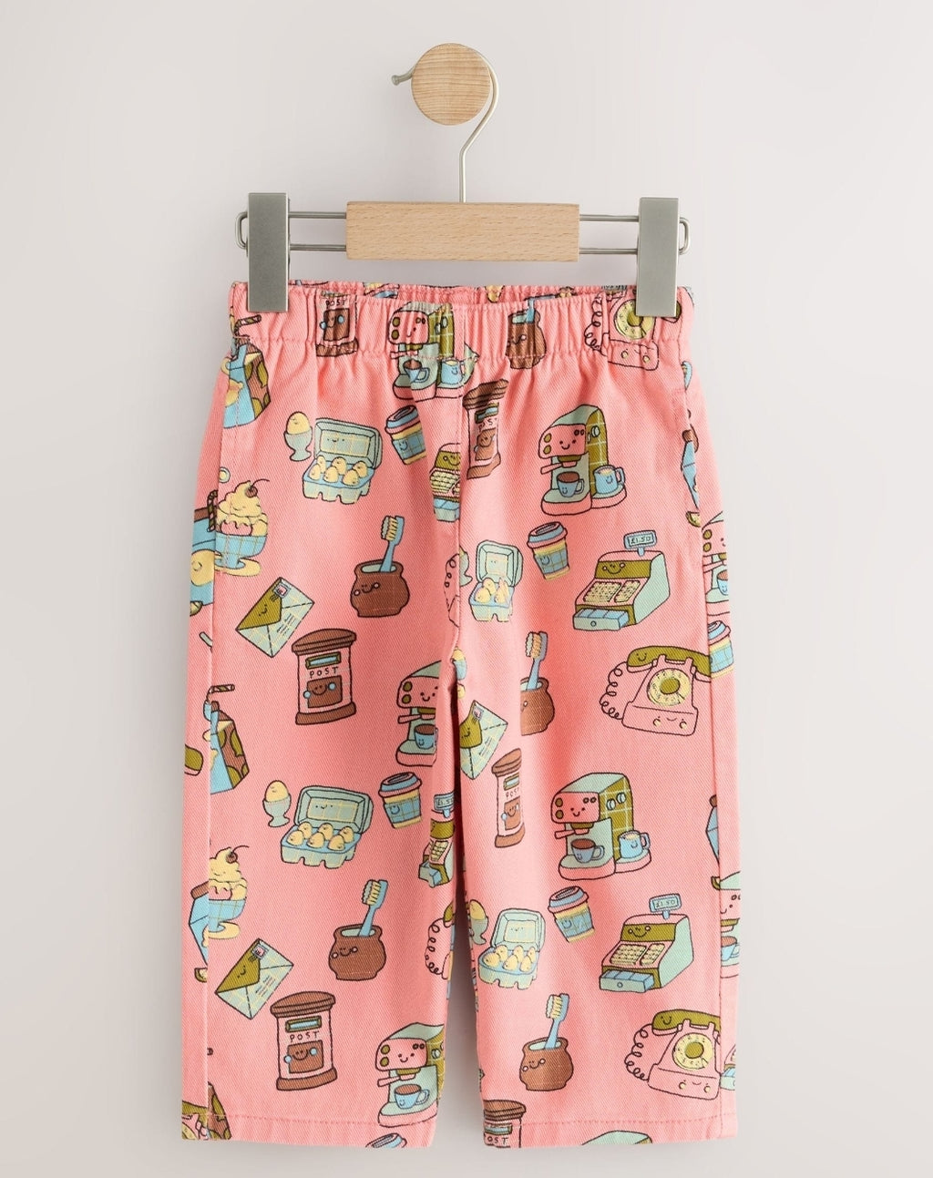 Pink Element Printed Jeans