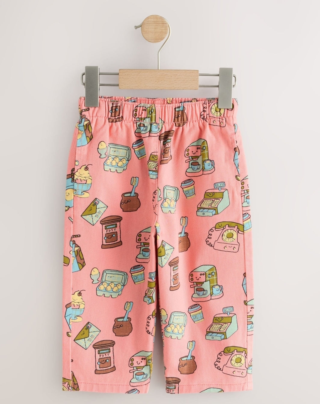 Pink Element Printed Jeans