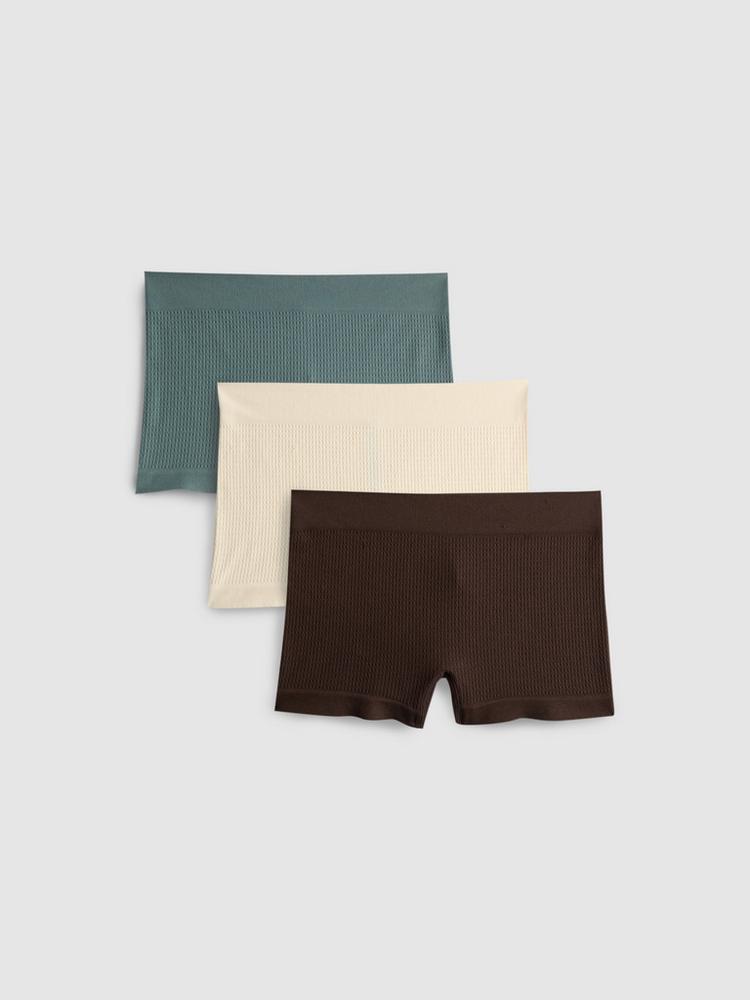 Primark 3pk Seamless Ribbed Boy Shorts