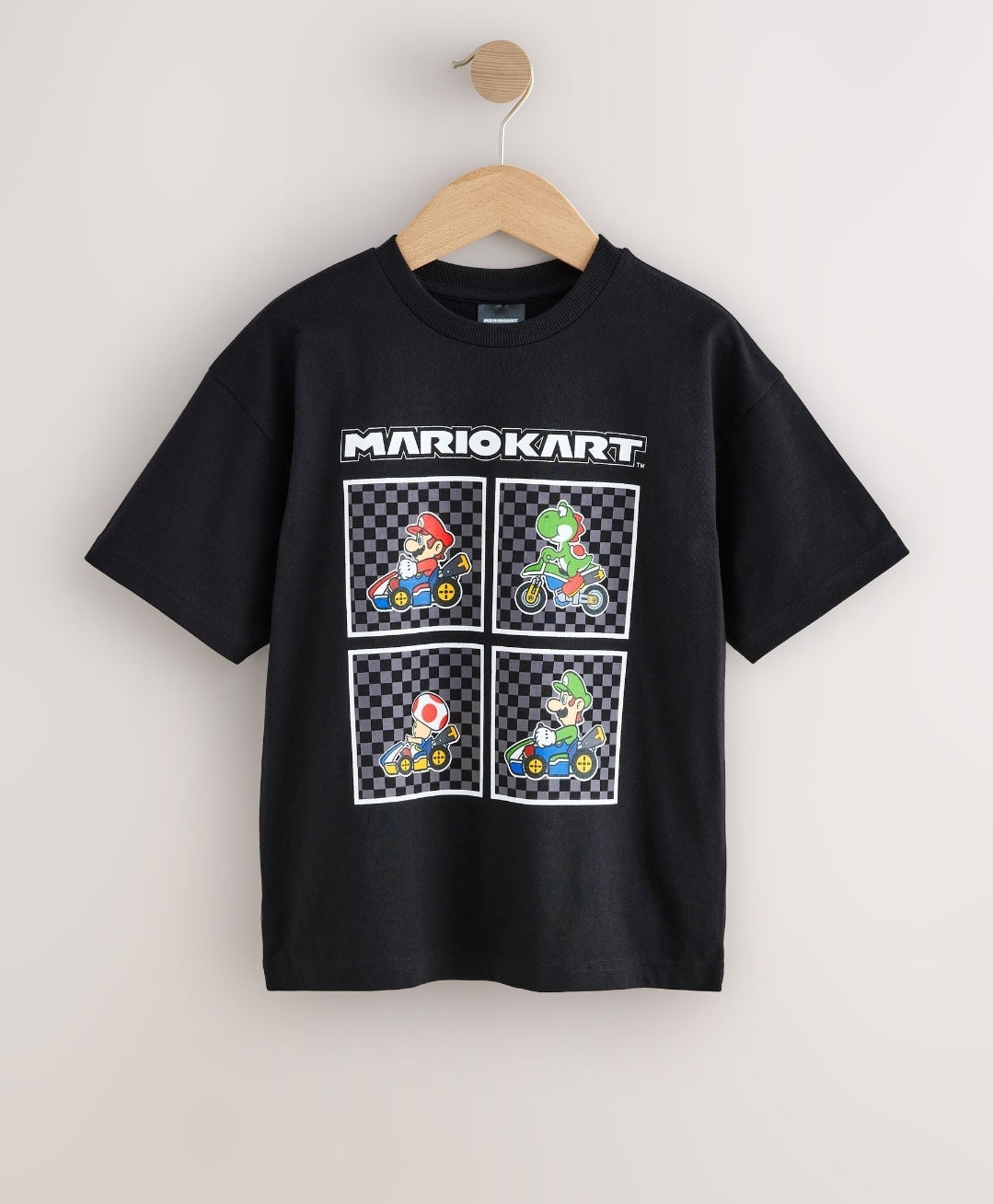 Black Mario Gaming T-Shirt