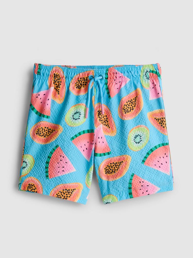 Fruit Printed Swim Shorts