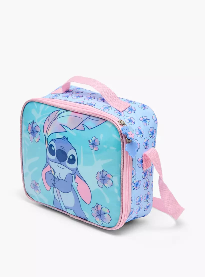 Disney Stitch Print 5-Piece School Backpack Set 16 inches