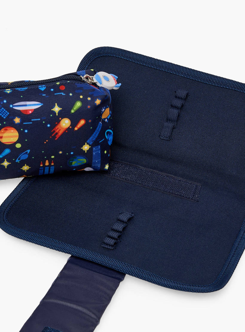 Juniors Spaceship Print Pencil Case