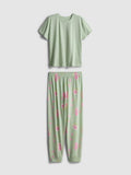 Cotton Printed Short Sleeve Pyjamas