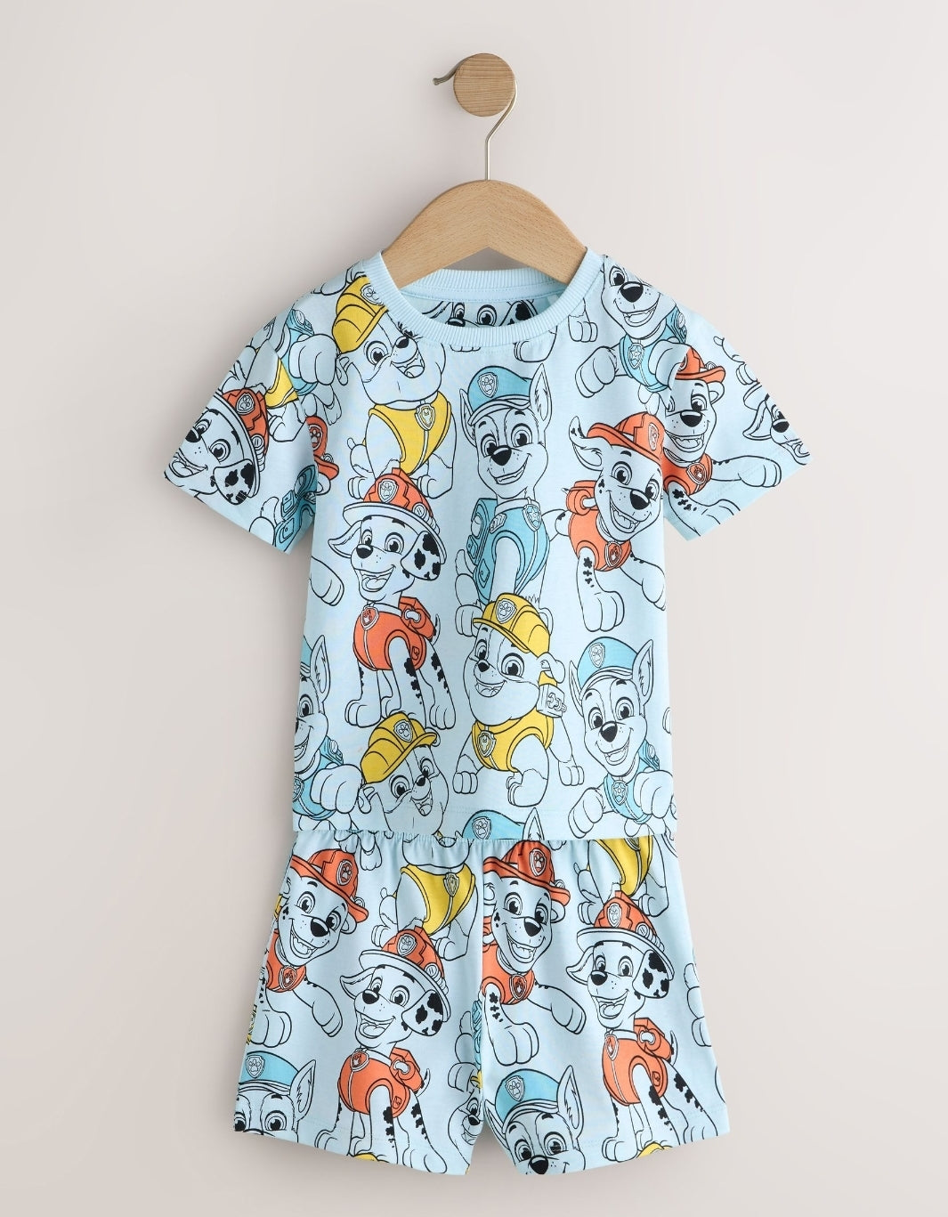 Blue/Grey/Orange Paw Patrol Short Pyjamas 3 Pack