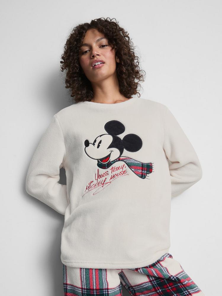 Primark Disney's Mickey Mouse Fleece Pyjamas
