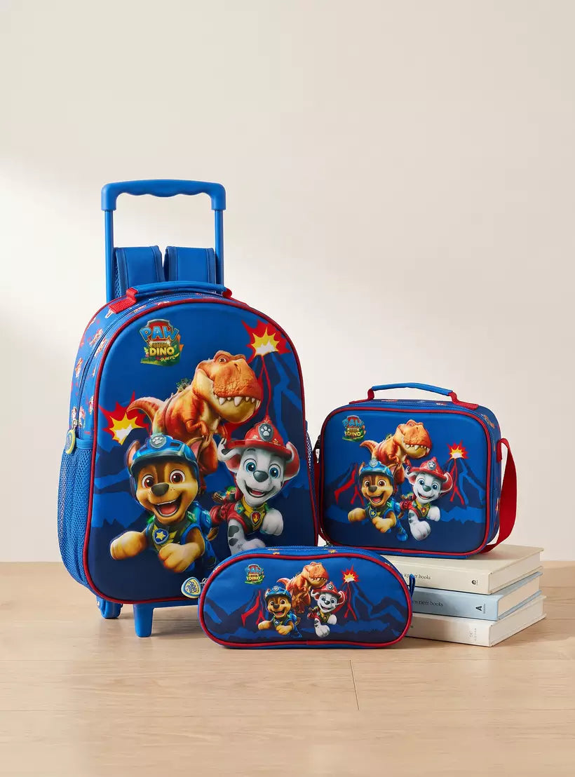 Juniors PAW Patrol Print Trolley Bag 14 inches