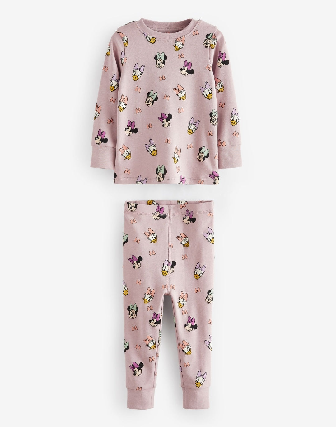 Pink/Blue/White Snuggle Pyjamas 3 Pack