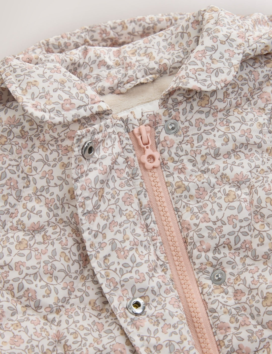 Ditsy Floral Shower Resistant Padded Coat