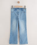 Light Blue Pullon Flare Jeans