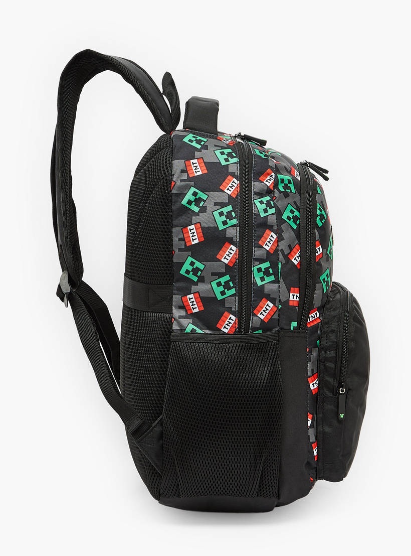 Minecraft Printed Backpack for Boys  17 inches