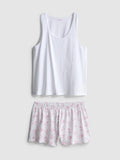 Cotton Vest And Short Pyjamas
