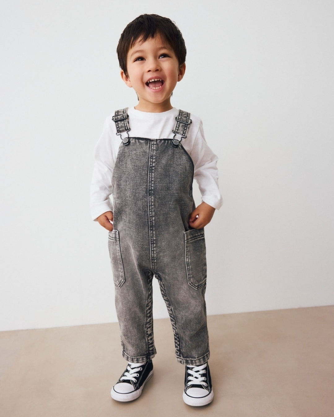Grey Dungarees