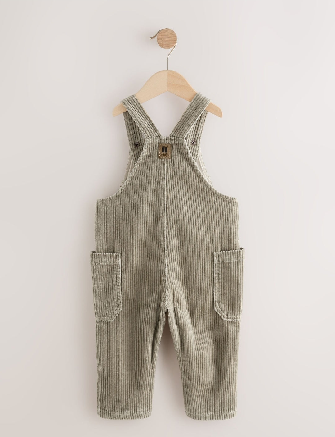 Sage Green Corduroy Dungarees