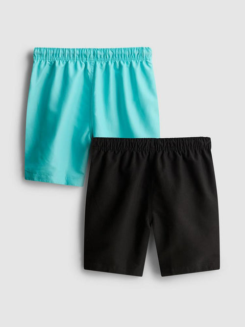 2pk Drawstring Swimming Shorts