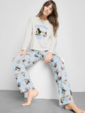 Primark Women’s Pure Cotton Pingu Family Christmas Pyjamas