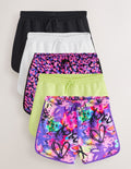 Graffiti/Blue Racer Shorts 5 Pack