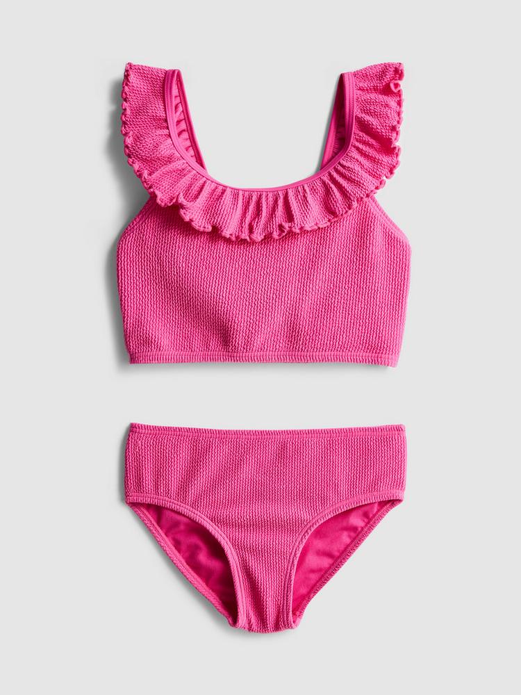 Ruffle Textured Bikini