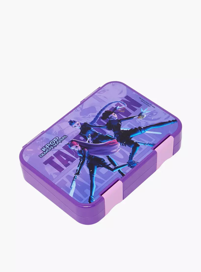 Netflix KPop Demon Hunters Print Bento Lunch Box