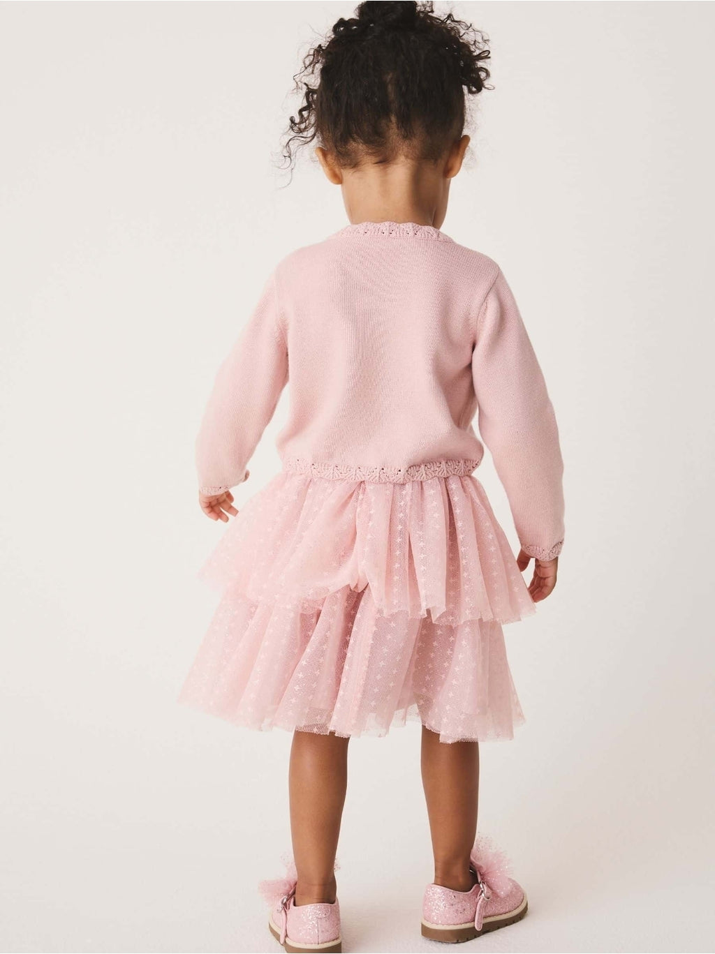 Pink Party Occasion Skirt Set