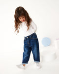 Denim Dark Wash Mom Jeans