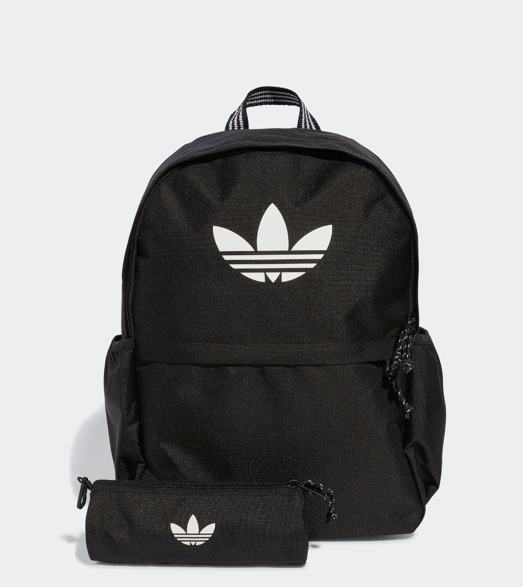 adidas Originals Black Backpack With Pencil Case
