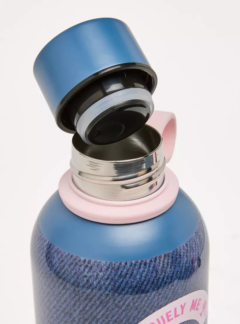 Barbie Stainless Steel Water Bottle with Carry Loop