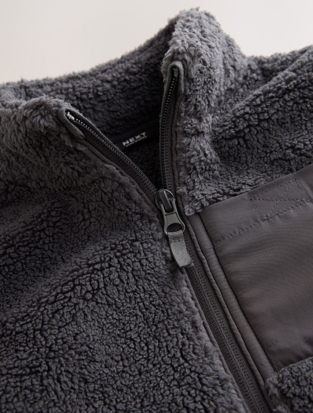 Charcoal Grey Zip Up Fleece