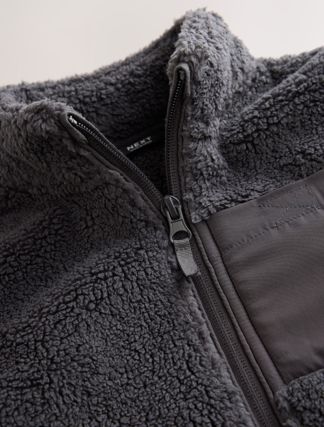 Charcoal Grey Zip Up Fleece