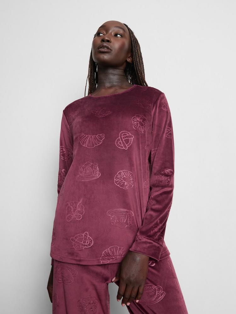 Primark Plush Crew Neck Pyjamas