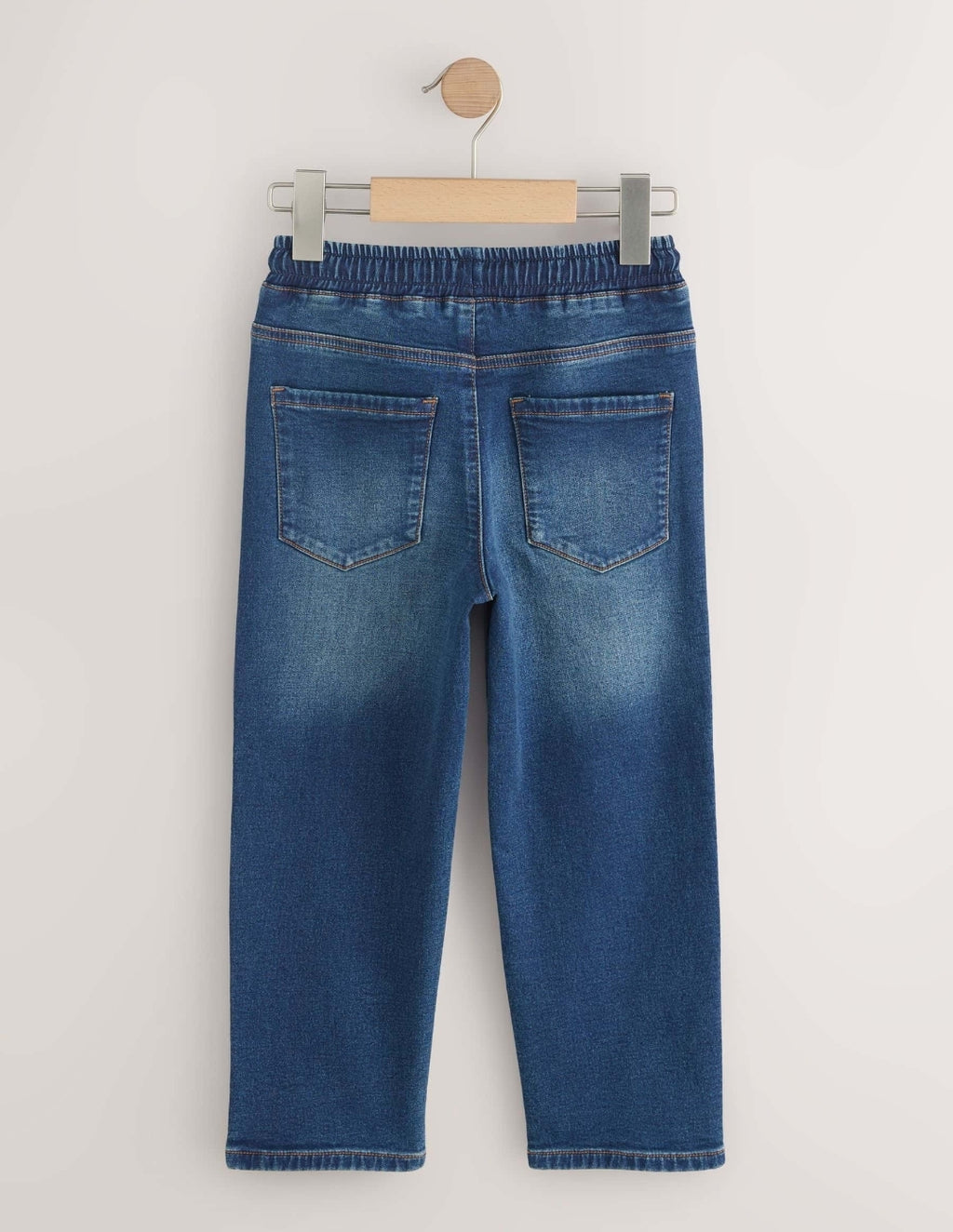 Black/Navy Loose Fit Loose Fit Stretch
Elasticated Waist Jeans 2 Pack