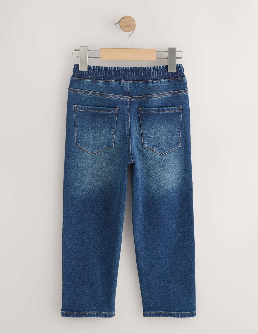 Black/Navy Loose Fit Loose Fit Stretch
Elasticated Waist Jeans 2 Pack