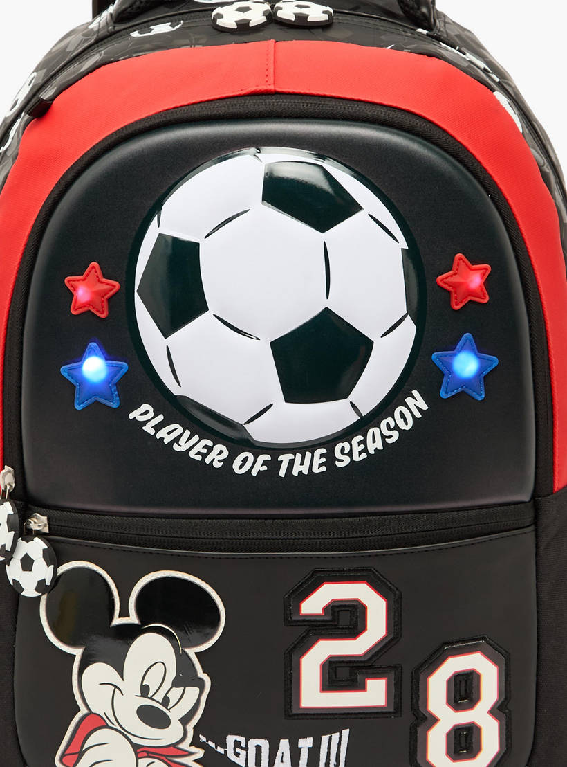 Disney Mickey Mouse Print Trolley Bag for Boys  16 inches