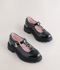Baker by Ted Baker Back to School 
Black Patent T-Bar Chunky Mary