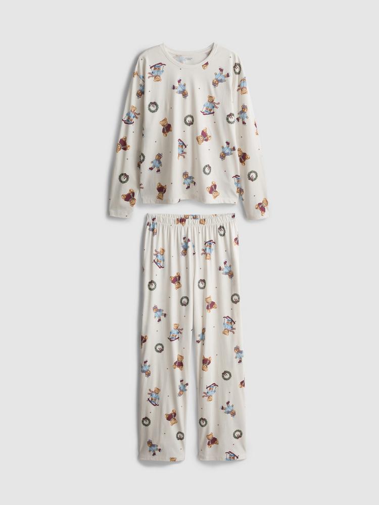 Primark Women’s Pure Cotton Teddy Bear Family Christmas Pyjamas